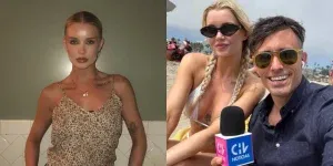 ¿Se le apagó el agua al galán? Roberto Cox rompió el silencio y aclaró qué pasó con la guapa modelo sueca que flechó en California